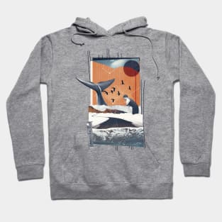 Evocative collage Hoodie